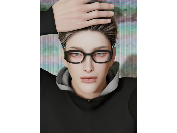 Alpha Poet Glasses by mirosims2020 - The Sims 4 Custom Content