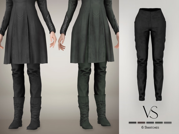 Alpha Khaleesi Outfit 1 Pants - The Sims 4 Custom Content