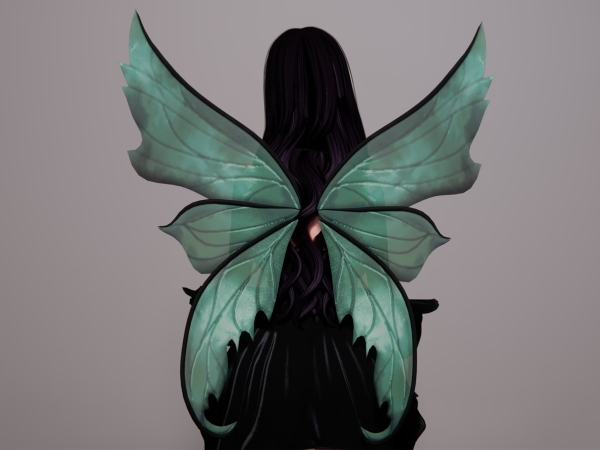 Alpha Umbra Wings - The Sims 4 Custom Content