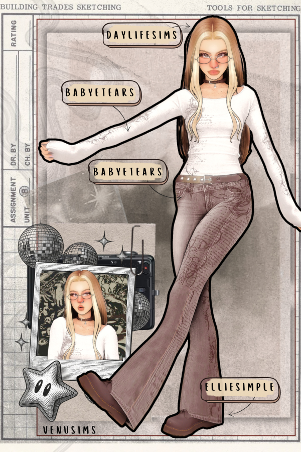 Mix vedas lookbook pt 1 by simsfinds - The Sims 4 Custom Content