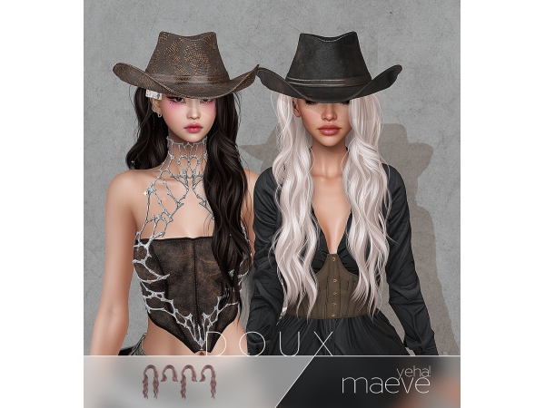 Alpha DOUX Maeve Yeha - The Sims 4 Custom Content