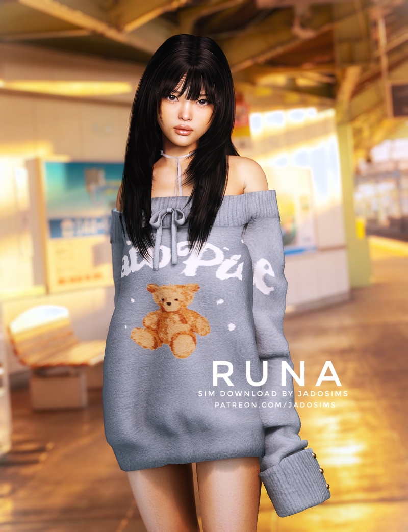 Alpha Runa (Sim Download) by shopwithflynnn - The Sims 4 Custom Content