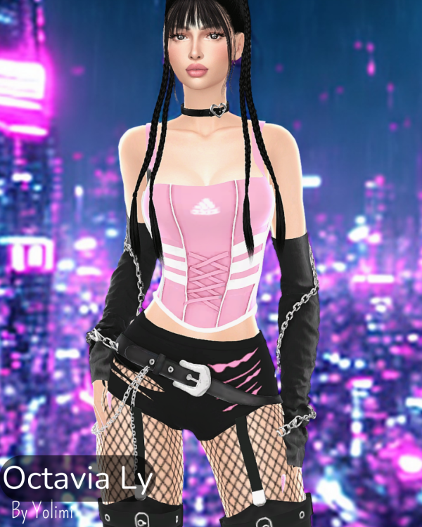 Alpha Octavia Ly by yolimi - The Sims 4 Custom Content