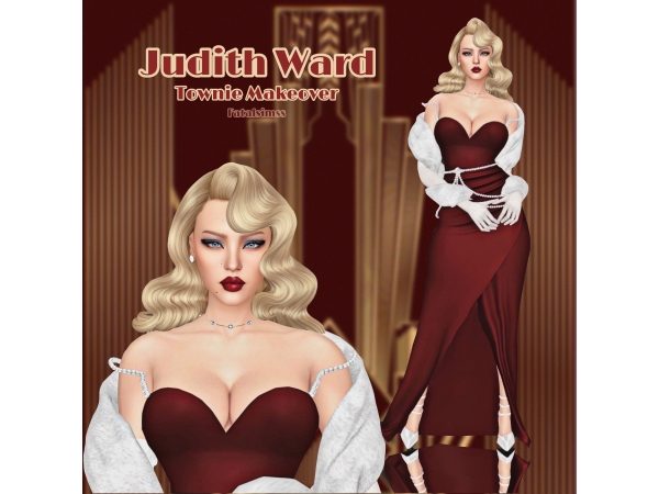 Mix Judith Ward Towie Makeover - The Sims 4 Custom Content