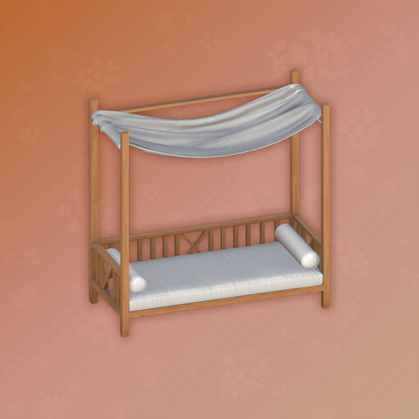 Mix Calm Splash Loveseat by arwenkaboom - The Sims 4 Custom Content