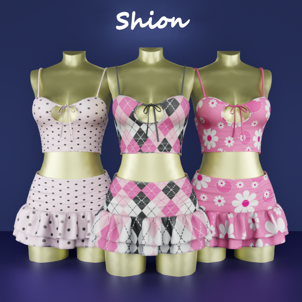 Alpha Shion Lovie Set by shion_sims - The Sims 4 Custom Content