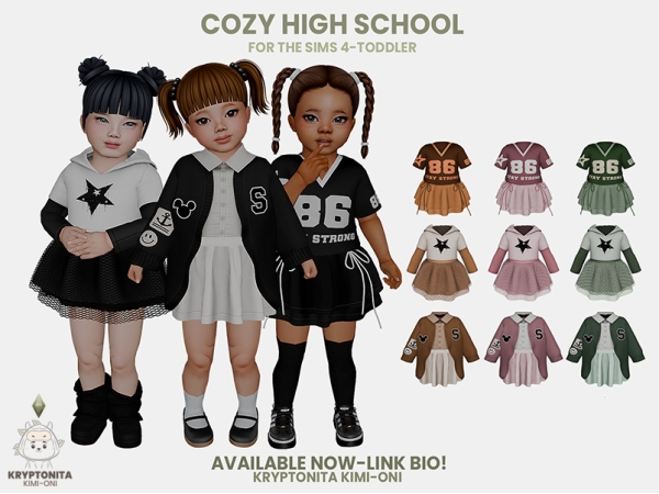 Maxis Match Cozy High School - The Sims 4 Custom Content