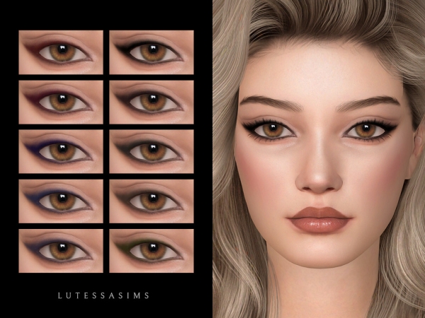 Alpha Milena Eyeliner - The Sims 4 Custom Content