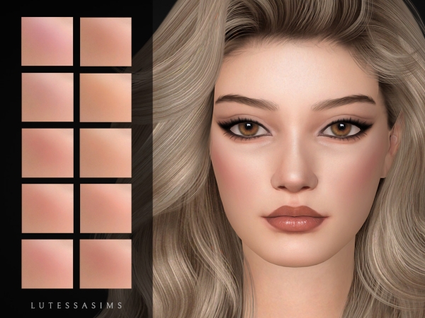 Alpha Milena Blush - The Sims 4 Custom Content