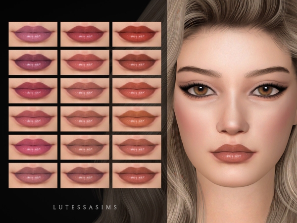 Alpha Milena Lipstick - The Sims 4 Custom Content