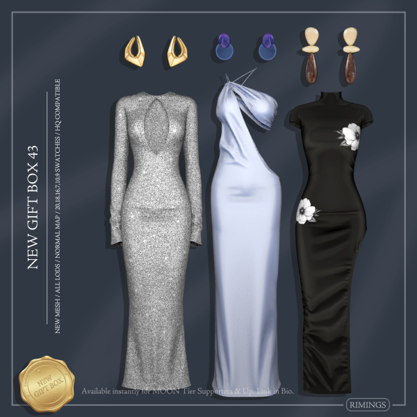 Alpha NEW GIFT BOX 43 by simsfinds - The Sims 4 Custom Content
