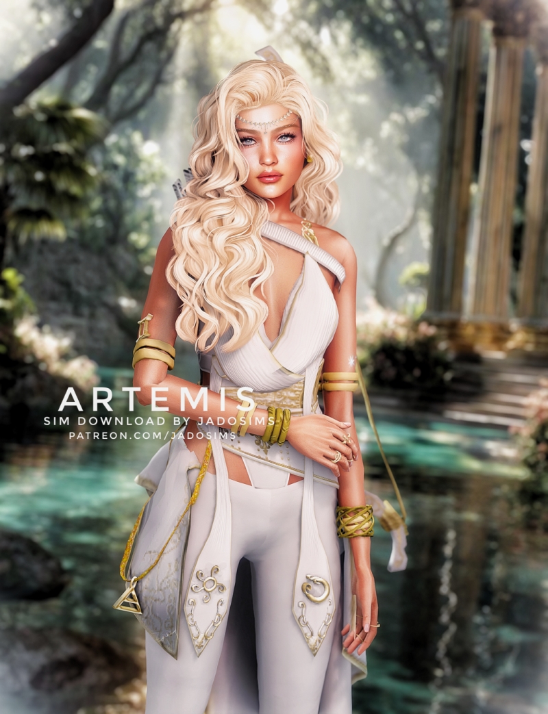 Alpha Artemis (Sim Download) by shopwithflynnn - The Sims 4 Custom Content