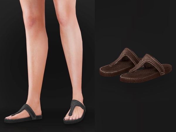 Alpha Jacklyn Sandals - The Sims 4 Custom Content