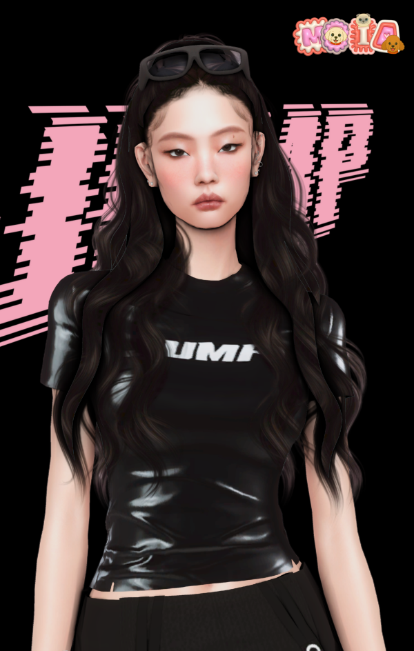 Alpha JENNIE RUBY JANE by simsfinds - The Sims 4 Custom Content