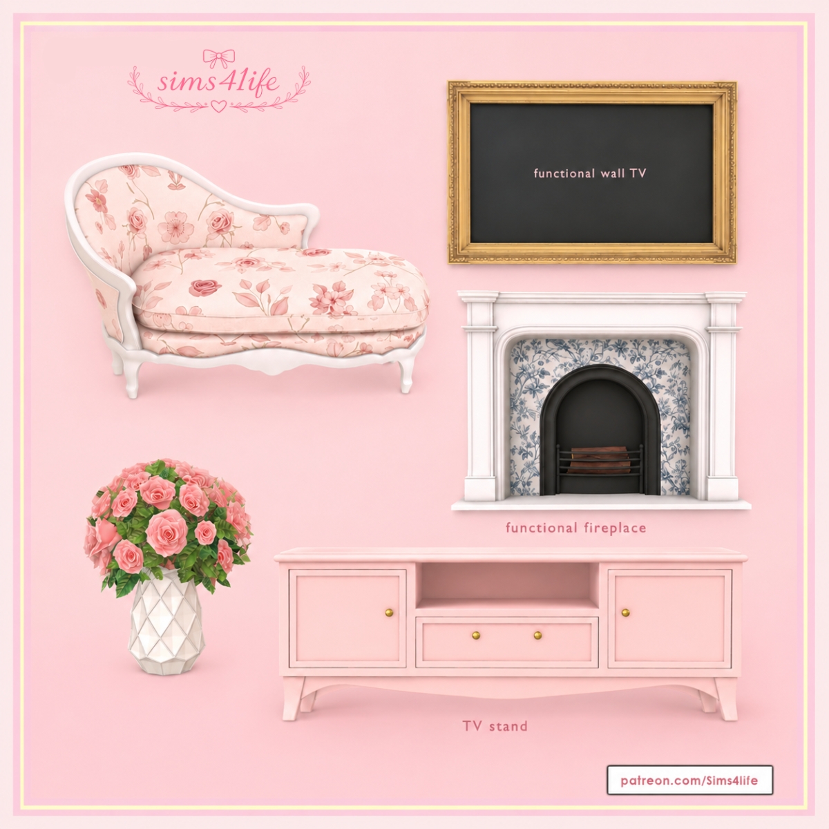 Mix Blush part 3 by simsfinds - The Sims 4 Custom Content
