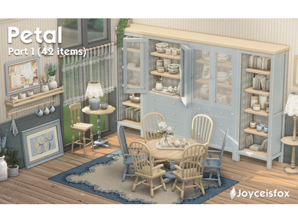 Maxis Match PETAL Part 1 by Joyceisfox - The Sims 4 Custom Content