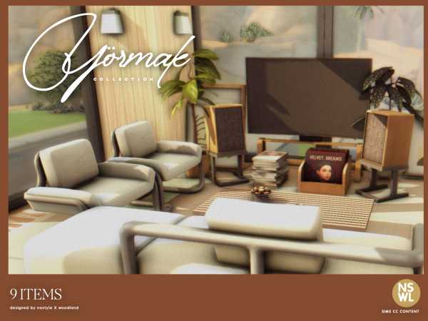 Maxis Match ʏöʀᴍᴀᴋ ᴄᴏʟʟᴇᴄᴛɪᴏɴ by NOSTYLEXWOODLAND - The Sims 4 Custom Content
