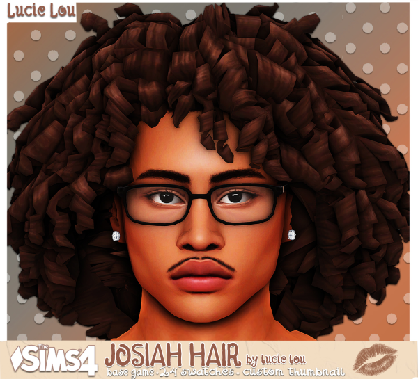 Maxis Match Josiah Hair by simsfinds - The Sims 4 Custom Content