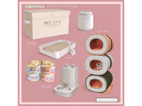 Alpha Meow set by sims41ife - The Sims 4 Custom Content