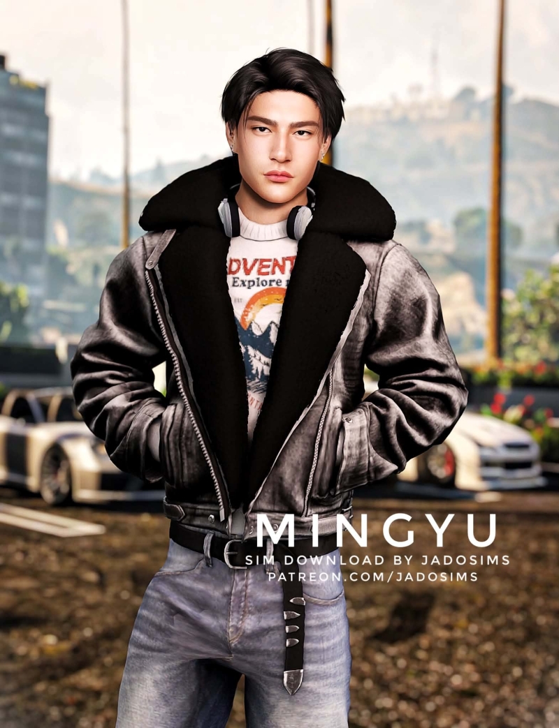 Alpha Mingyu (Sim Download) by shopwithflynnn - The Sims 4 Custom Content