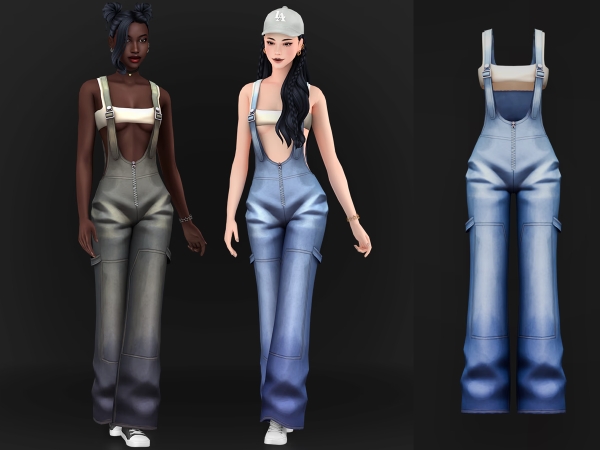 Maxis Match Raya Outfit - The Sims 4 Custom Content