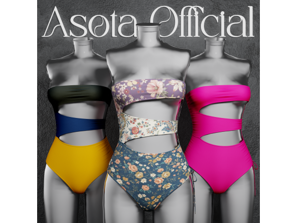 Alpha [ASOTA OFFICIAL] Imara Swimsuit - The Sims 4 Custom Content