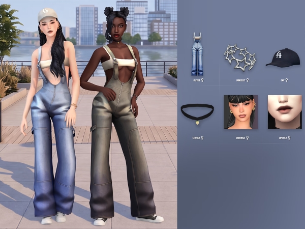 Maxis Match Raya Lookbook - The Sims 4 Custom Content