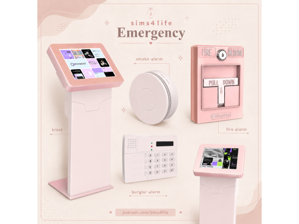 Alpha Emergency set by Sims41ife - The Sims 4 Custom Content