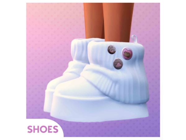 Maxis Match Pusheen Shoes - The Sims 4 Custom Content
