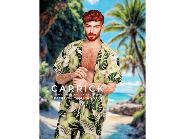 Alpha Carrick (Sim Download - The Sims 4 Custom Content