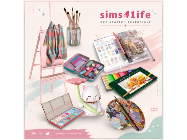 Mix Lucky set by Sims41ife - The Sims 4 Custom Content