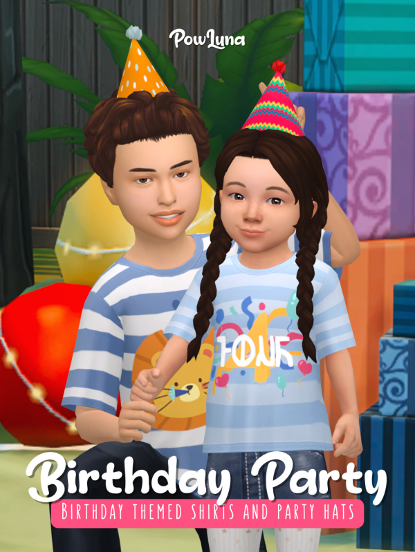 Maxis Match BIRTHDAY PARTY set by simsfinds - The Sims 4 Custom Content