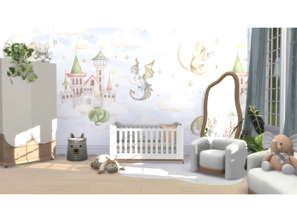 Mix Pippa Nursery - The Sims 4 Custom Content
