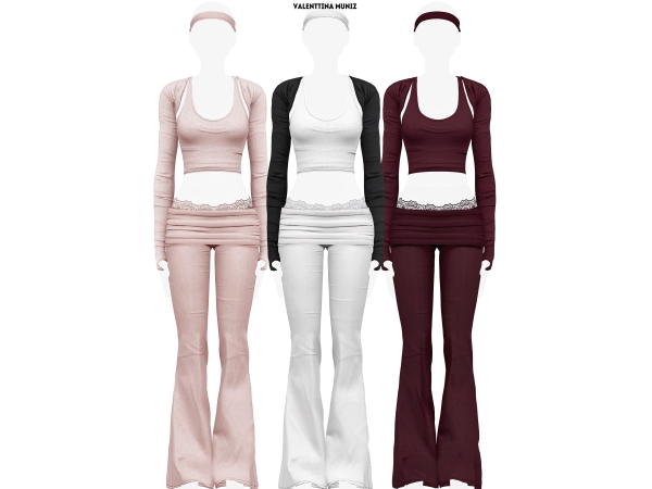 Alpha Angelina Set exclusive content - The Sims 4 Custom Content