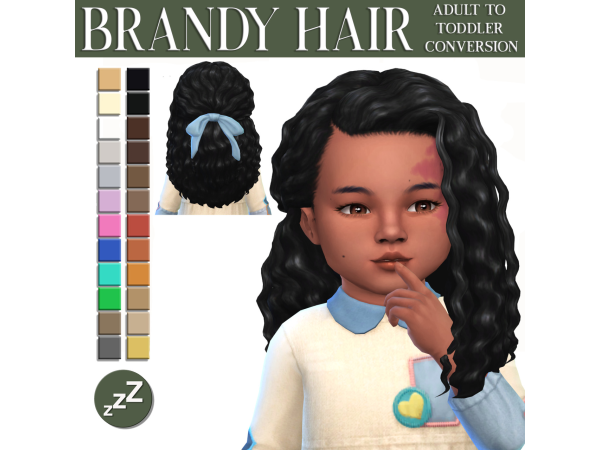 Maxis Match dogsill hair conversions by sleepyz - The Sims 4 Custom Content