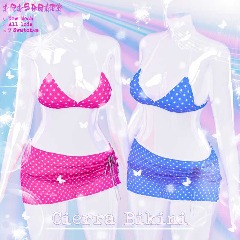 Alpha Cierra Bikini by irisaritysims - The Sims 4 Custom Content