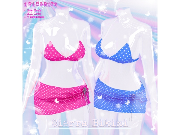 Alpha Cierra Bikini - The Sims 4 Custom Content