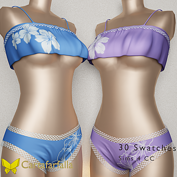 Alpha Cartafarfalla Marivelle by cartafarfalla - The Sims 4 Custom Content