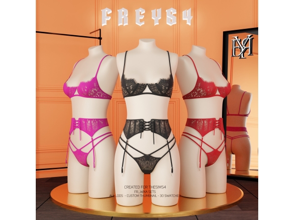 Alpha FR_Wixa Sets - The Sims 4 Custom Content