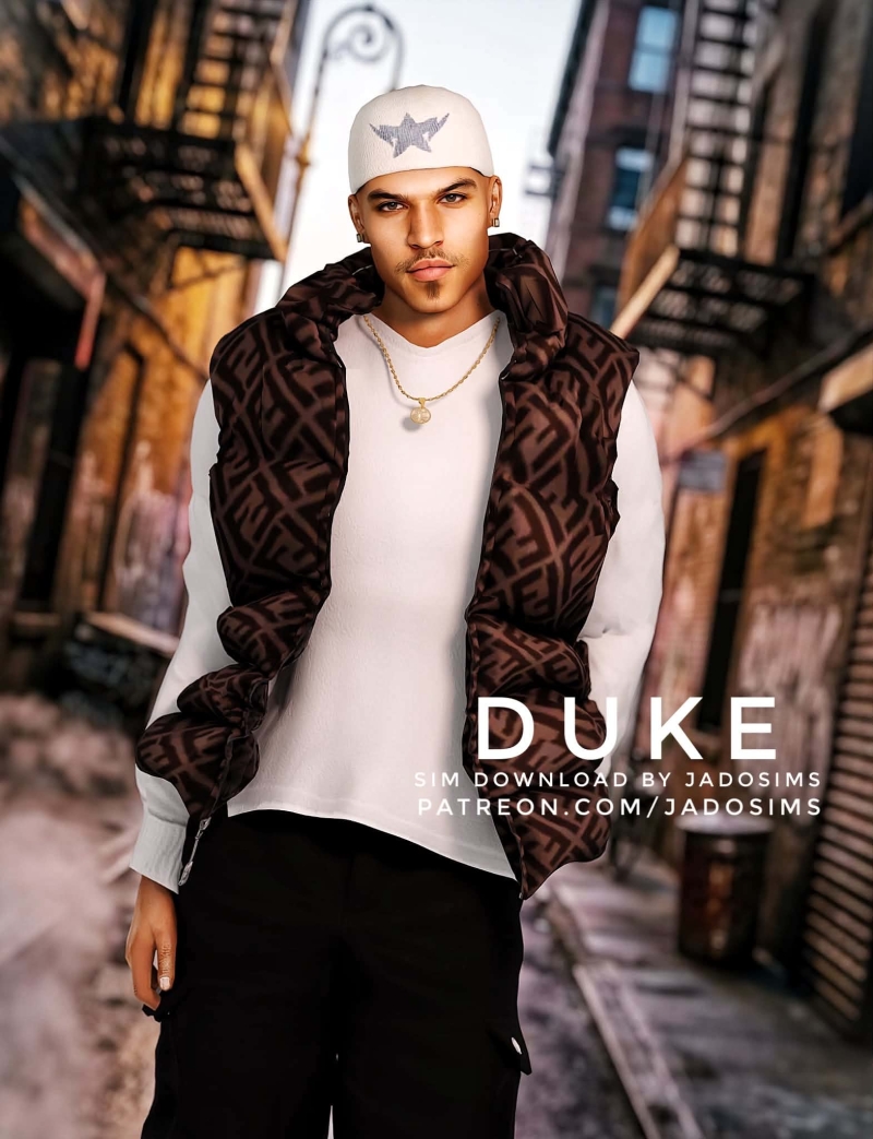 Alpha Duke (Sim Download) by shopwithflynnn - The Sims 4 Custom Content