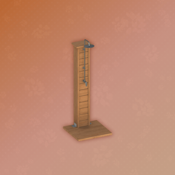 Mix Calm Splash Shower by arwenkaboom - The Sims 4 Custom Content
