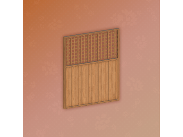 Mix Calm Splash Fence - The Sims 4 Custom Content