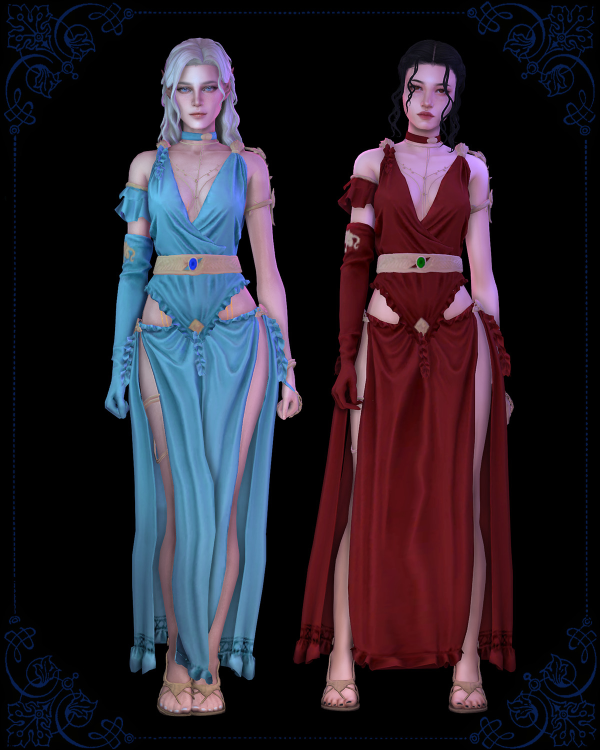 Maxis Match Ara goddess by simsfinds - The Sims 4 Custom Content
