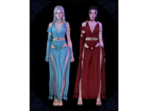 Maxis Match Ara goddess by moriel - The Sims 4 Custom Content