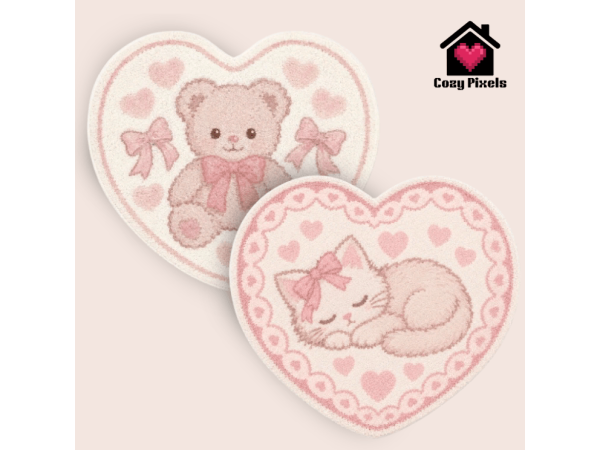 Alpha Blush Buddies by CozyPixels01 - The Sims 4 Custom Content
