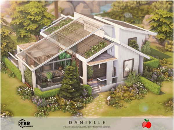 Maxis Match Danielle no - The Sims 4 Custom Content