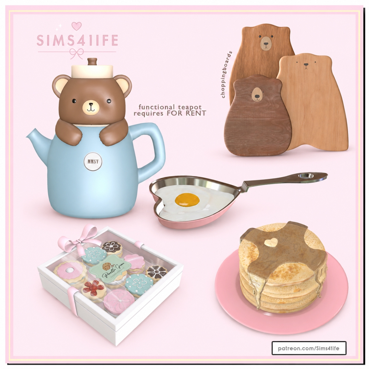 Mix Hae set by simsfinds - The Sims 4 Custom Content