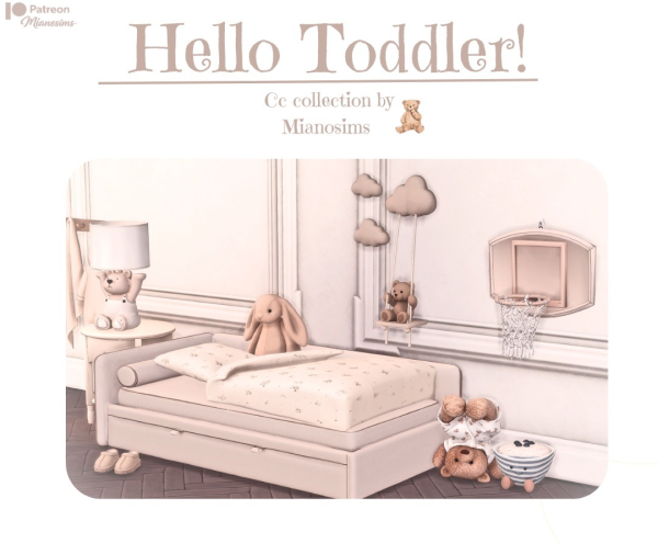 Mix Hello Toddler collection by simsfinds - The Sims 4 Custom Content