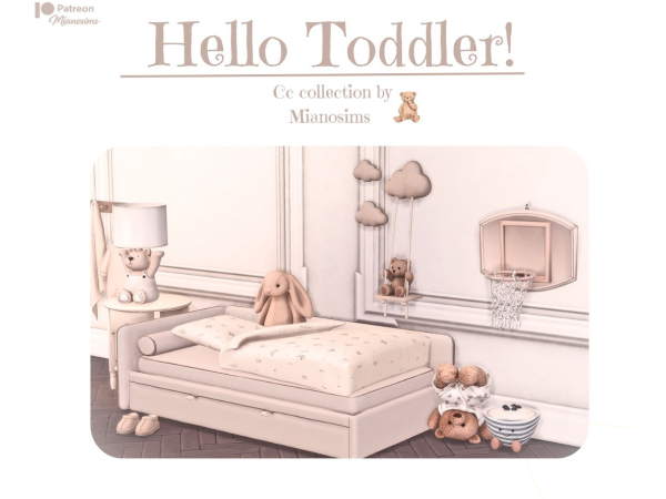 Mix Hello Toddler collection by MianoSims - The Sims 4 Custom Content