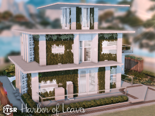 Maxis Match Harbor of Leaves l noCC - The Sims 4 Custom Content